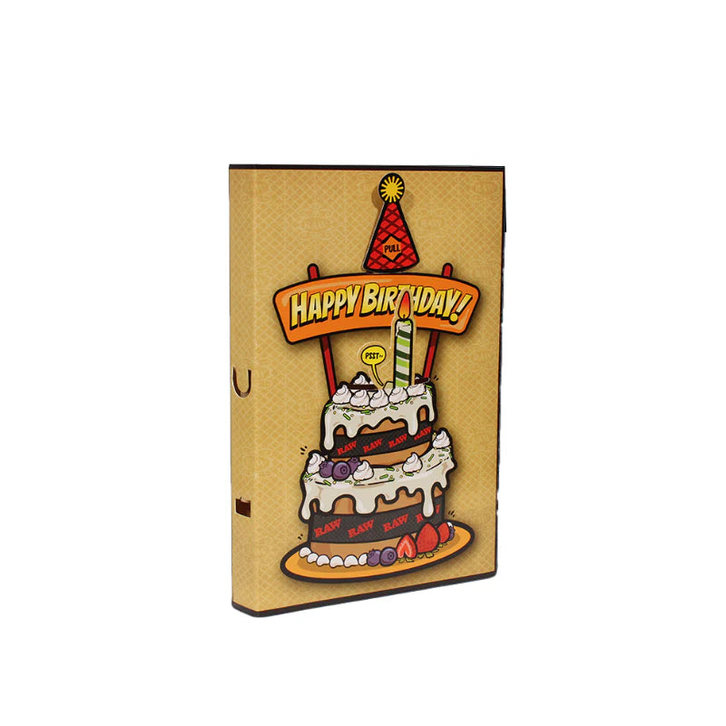 RAW Pop-Up Birthday Cards - 5 Pack