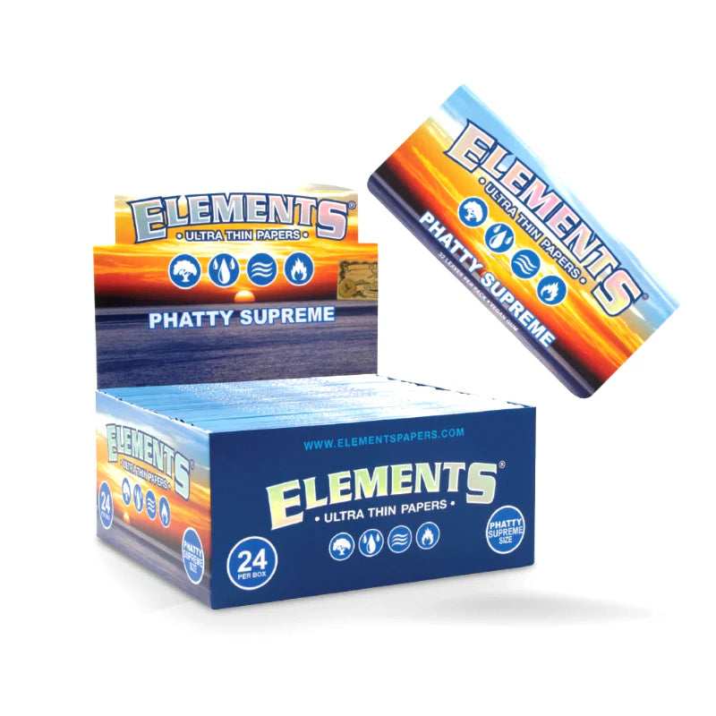 Elements Phatty Supreme Rolling Papers (24 Pack)