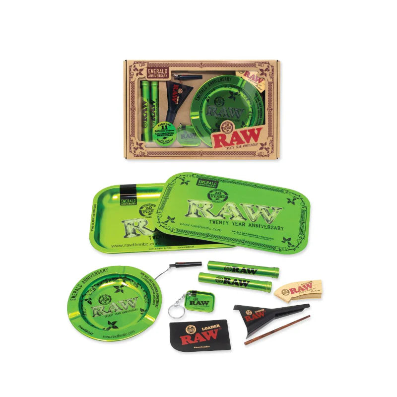 *LIMITED EDITION* RAW 20th Anniversary Emerald Gift Set