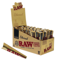 RAW Ethereal Gold Pre Rolled Cones (King Size) 3 Pack - Box of 32