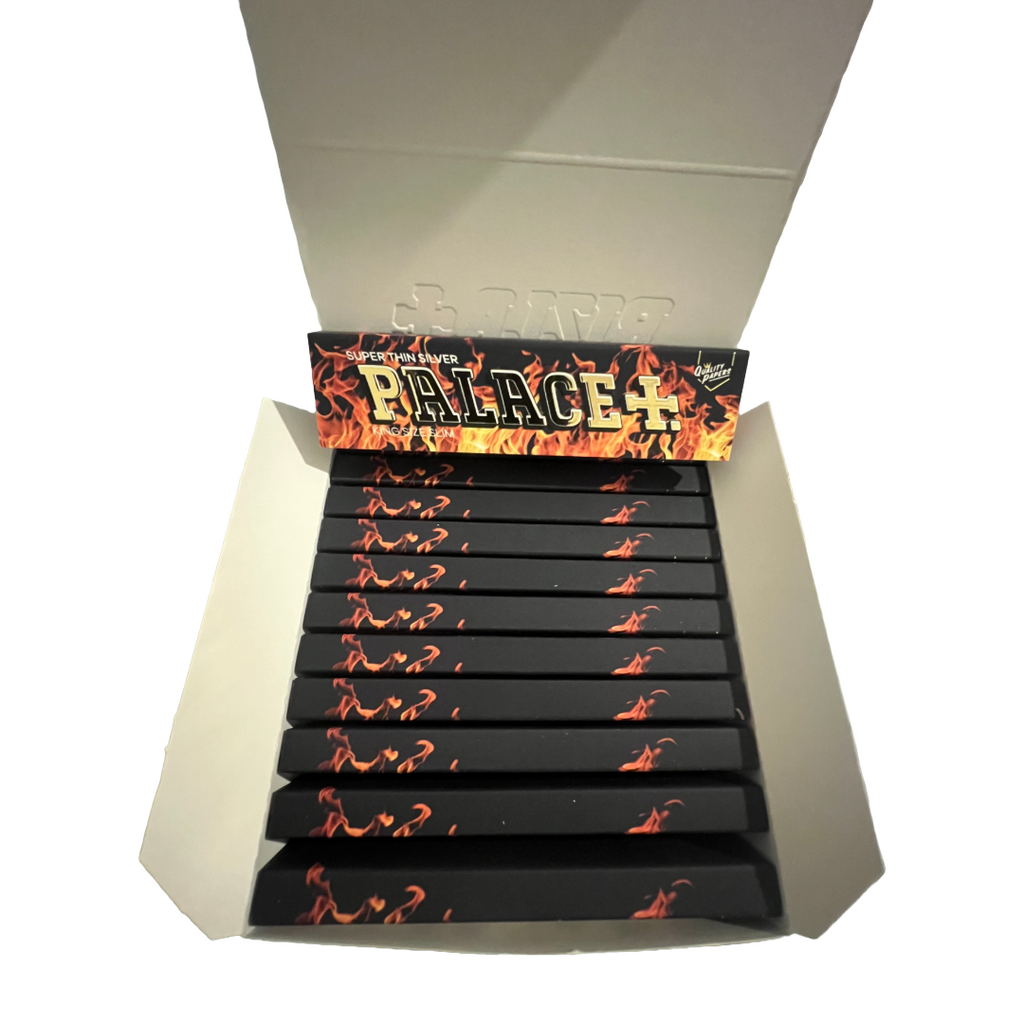 Palace X Rizla Silver King Size Rolling Papers With Tips (Orange Edition) - Single Booklets