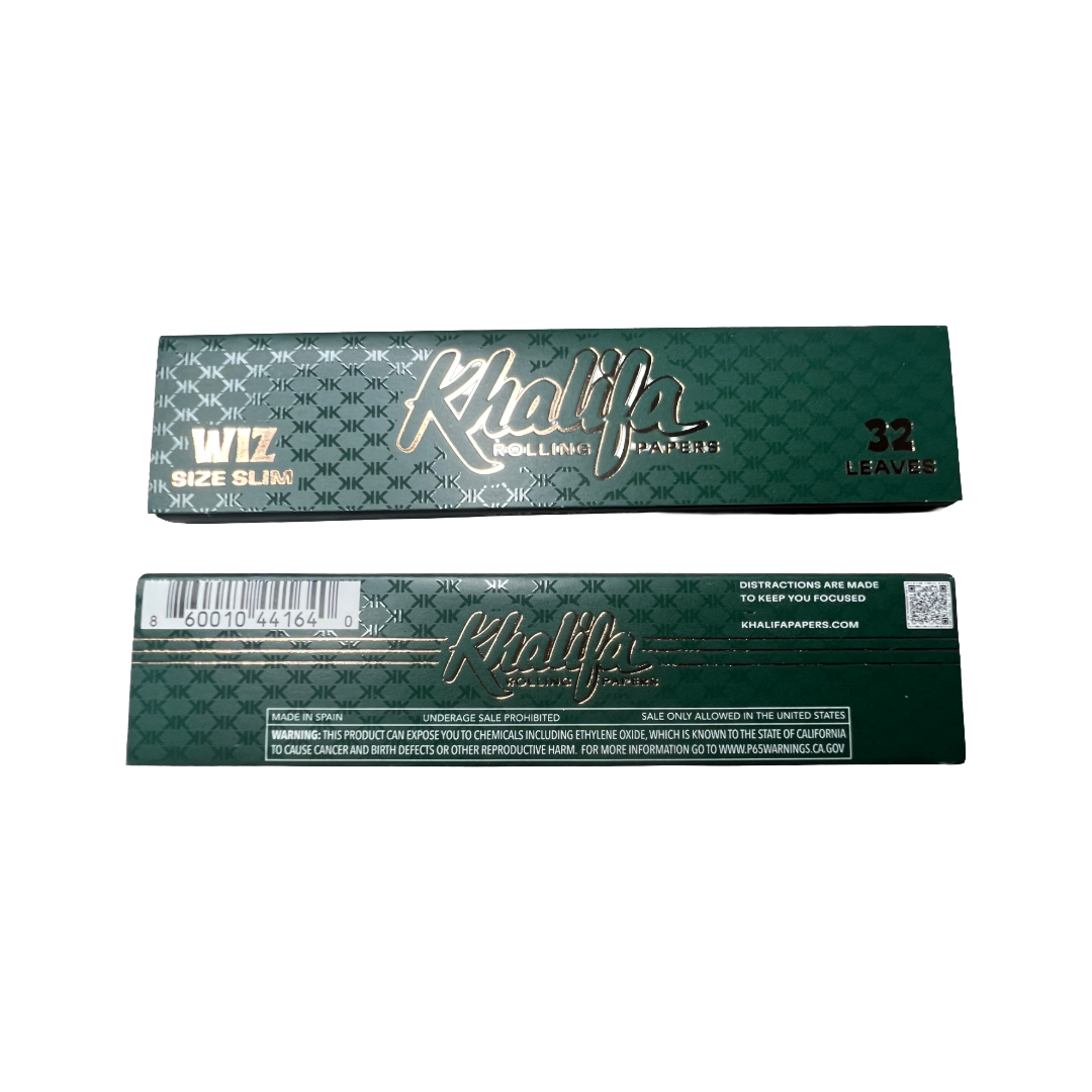 WIZ KHALIFA ROLLING PAPERS - WIZ SIZE SLIM - 1x BOOKLET