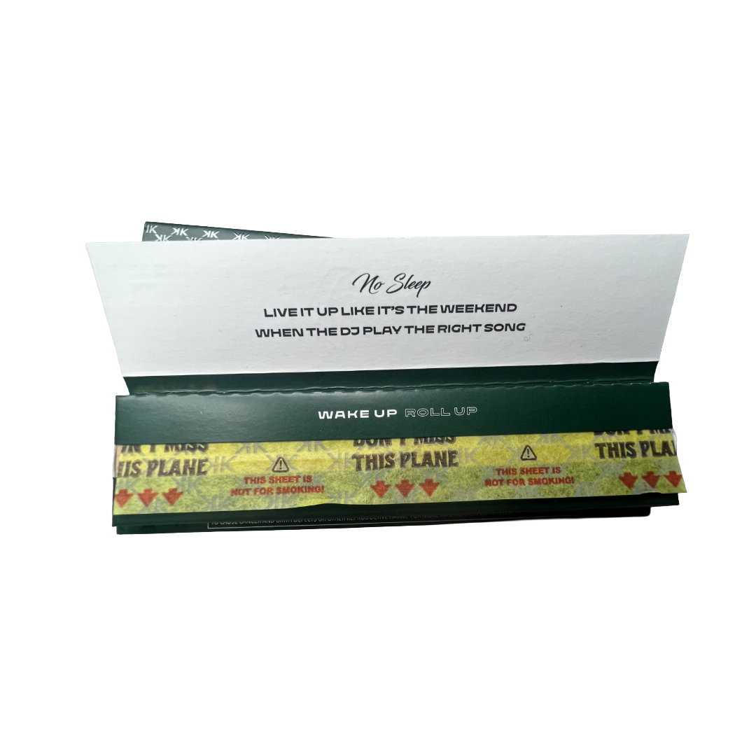 WIZ KHALIFA ROLLING PAPERS - WIZ SIZE SLIM - 1x BOOKLET