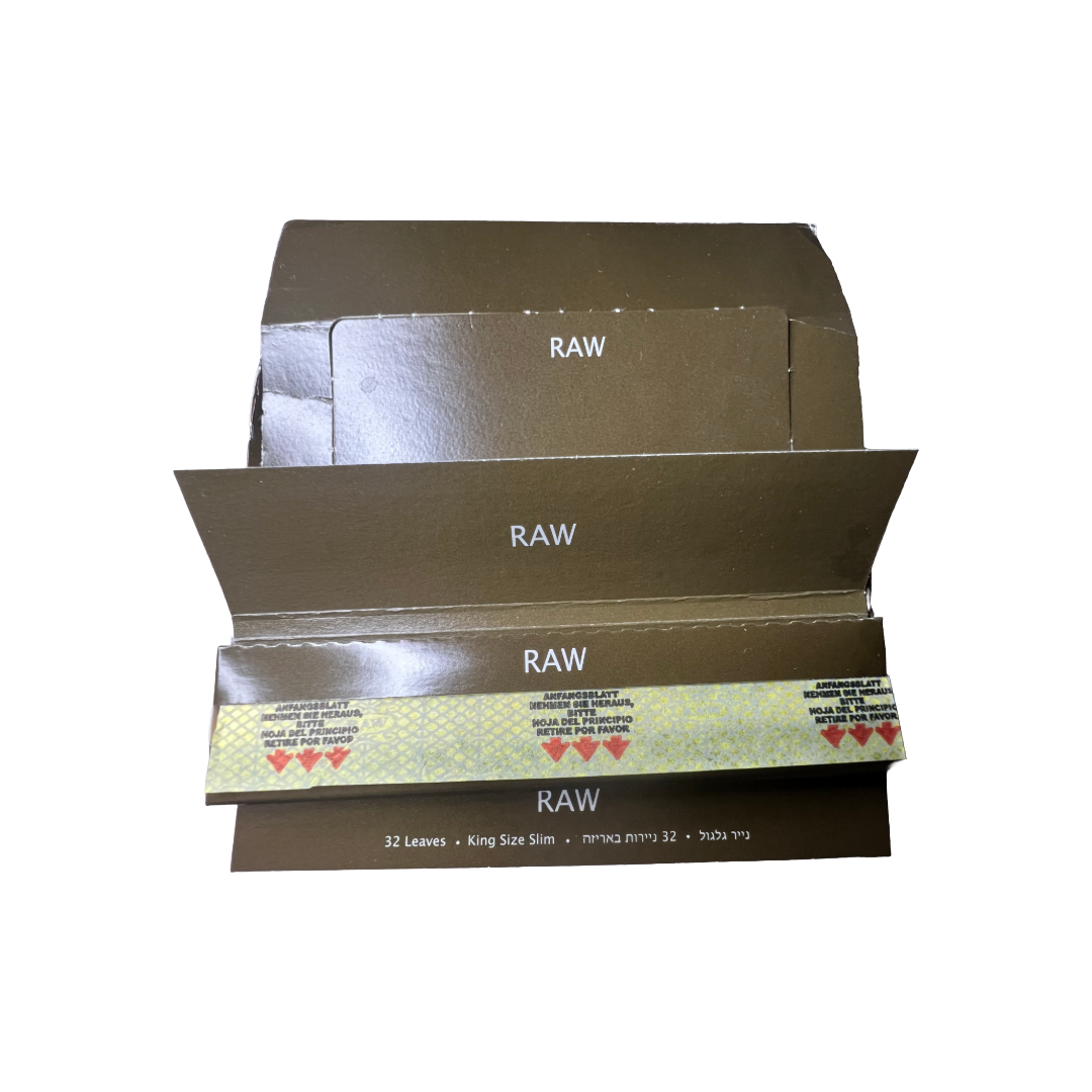 *RARE* RAW Hebrew Edition - King Size Slim - 1x Booklet